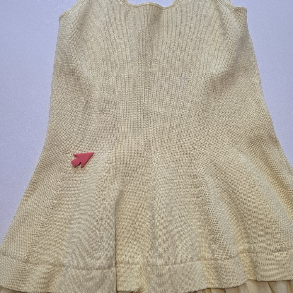 SIMKHAI Silas Knit Midi Casual Dress Scoop neck Sleeveless Pull on Size L - Picture 4 of 14